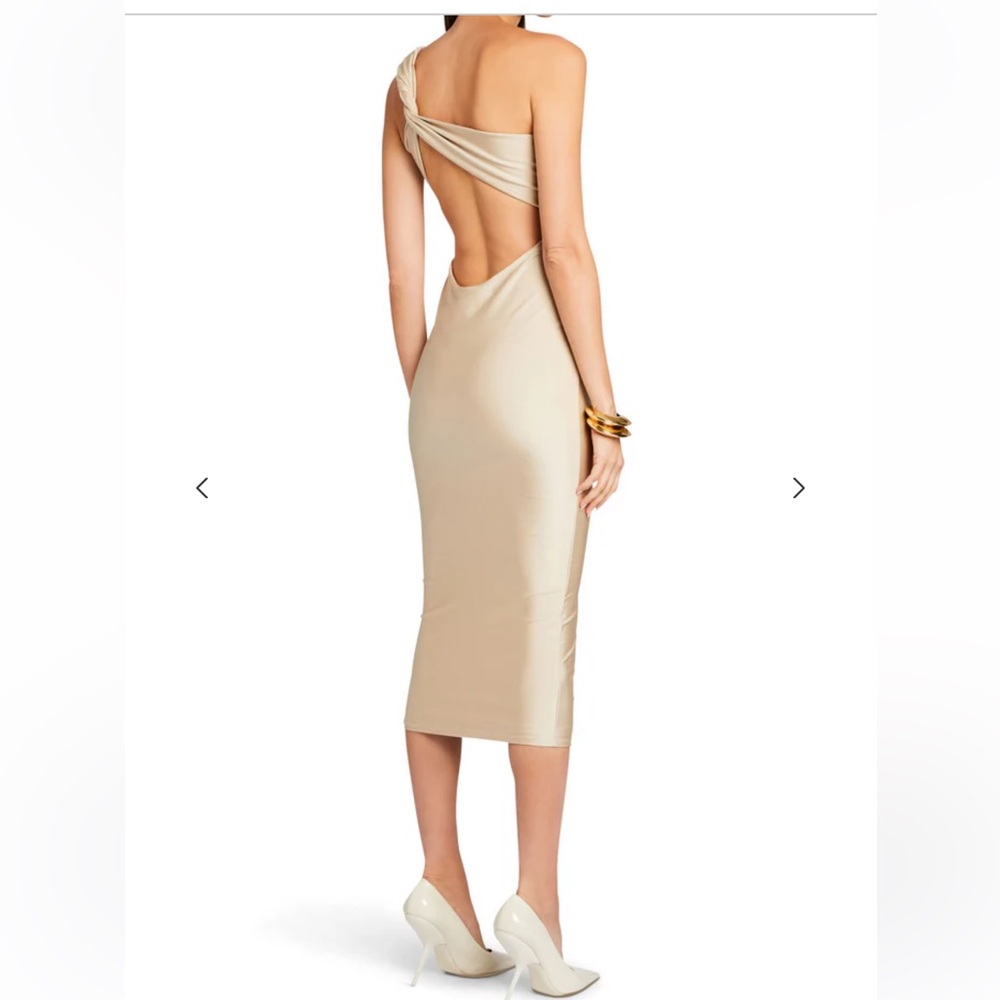SER.O.YA MILDRED DRESS size small NWOT color gold
